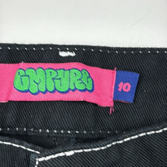 Empyre Women's Tori Black Carpenter Skate Pants size 10 - Picture 8 of 15